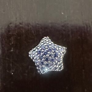 Pandora Blue Star Bracelet Charm